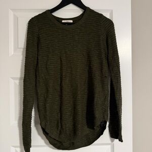H&M Dark Green Long Sleeve Top
